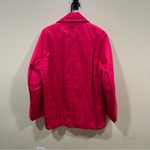 ALC Frank NWT A.L.C womens. Lincoln Jacket S Streamlined Water Resistant Pink Snap Front Photo 7