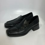 Vagabond shoemakers Blanca leather loafers black square toe Women's size 38 Photo 4