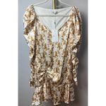 Caroline Constas Evelyn Dress in Beige Floral NWT Sz. M Size M Photo 3