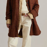 Free People  Get Around Houndstooth Shirt Jacket Photo 0