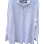 Susan Graver  Weekend size 3X 3/4 Zip top. Photo 0