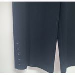 Loft Ann Taylor  ANN Cropped Crop Capri Dress Pants Size 4 Black Dressy Photo 1