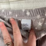 Croft & Barrow  Fuzzy Gray Star Pajama Set Photo 2