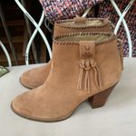 Jack Rogers  Greer Suede Bootie in‎ Oak Size 9 Photo 3