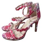 Kelly & Katie  Litton Strappy Heel Sandals Pink Purple Size 7 Zip Platform Photo 3