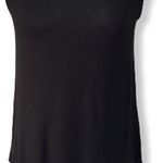 Kenneth Cole black sleeveless top, ladies chiffon crossover back dressy tee Photo 0