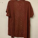 Catherine Malandrino  Womens Morocco Red Slub Open Cardigan Sweater Photo 2