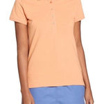 Walter Hagen polo blouse orange clubhouse xxl NEW knit short sleeve golf Photo 0