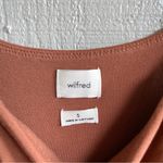 Aritzia NWOT Wilfred Lydia Bodycon Ruched Dress in Epicurean Brown Size S Photo 4