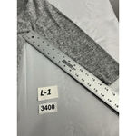 Ruby Rd Womans  Petite Size PM Gray Cowl Neck Long Sleeve Sweatshirt Photo 7