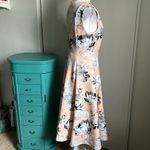 Calvin Klein New  Timeless A-Line Tailored Sleeveless Floral Print Brunch Dress Photo 3