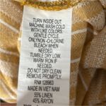 Indigo Rein  Faux Wrap Yellow Stripe Dress Photo 5