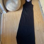 Ribbed Tank Pregnancy Dress Black Size undefined Photo 3