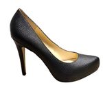 Jessica Simpson Women's Parisah Black Snake Print Platform Stiletto Pumps Photo 3