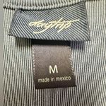 Daytrip blue surplice ribbed short romper with pockets Photo 3