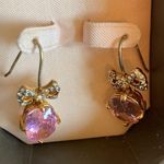 Juicy Couture  Pink Drop Bow Earrings Photo 2
