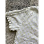Holiday by Emma Mullholland Linen Checkered Top Size L Photo 4