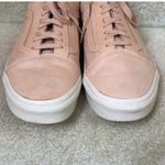 Vans  Old Skool Leather Peach Blush Sneakers Women's Classic Casual Shoes 10.5 Photo 2