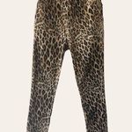 Frame Denim Ali High Rise Leopard Animal Print Skinny Cigarette Pants Size 27 Photo 1