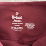 Lilybod  Women’s Maroon Side Pockets Leggings Photo 5