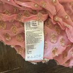 Free People  Blush and Gold Mini Dress Photo 2