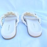 Banana Republic Cream Braided Sandals Size 9 Photo 3