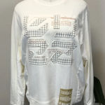 Disney Parks Cream Star Command Buzz Lightyear Sweatshirt Photo 0