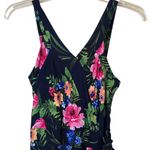 Le lis Floral Navy Wrap Maxi Dress Size Small Photo 1