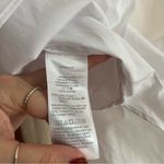 Madewell  Oversized Button-Up Shirt Cotton‎ Relaxed Fit Eyelet White NWT Size XS Photo 6