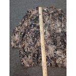 Dana Buchman Women’s Blouse Top Abstract Novelty Print V Neck Size Medium Photo 8