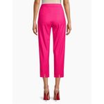 Frances Valentine Lucy Stretch Cotton Straight Crop Pants Size 0 Pink Photo 5