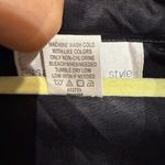 Susan Graver  Style Black Satin Ruched Back Jacket Sz M Photo 6