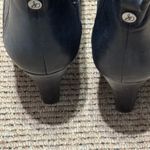 Sam Edelman Gillian Black Leather Wedge Ankle Boots Women’s Size 8.5 Photo 5