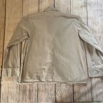 SKIMS Poplin Sleep Button Up Top Unisex Size Large Gray Long Sleeve Loungewear Photo 5