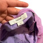 Vince  100% Silk Cowl Neck Slip Dress Lilac Lavender Midi Lined Midi Dress Size L Photo 7