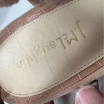 J. McLaughlin  Tan Leather Strappy Kitten Heels Sandals Womens 9 Summer Beachy Photo 6