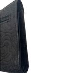 Mundi  Tooled Genuine Leather Wallet With Flowers, Size 7.5 x 4 inches Photo 3