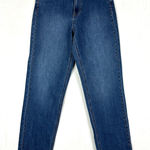 Camila Coelho  Studded Straight Leg Jeans Size 8 High Rise Medium Wash Photo 0