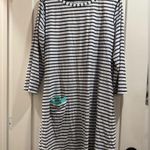 Cabana Life Aruba Blues Cabana Shift Dress Size XL Blue Photo 1