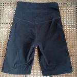 Girlfriend Collective Black HighRise Bike Short Photo 1