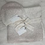 Barefoot Dreams New! Women’s CozyChic Lite Confetti Beanie Cream Taupe Photo 4