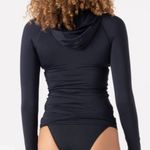 Roxy Hooded Long Sleeve Zip-Up Rashguard S Photo 1