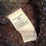 Woolrich  BOUCLE WOOL KNIT BLEND OMBRE BUTTON UP TURTLENECK TUNIC SWEATER LARGE Photo 13