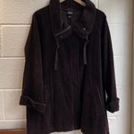 Eileen Fisher Brown Corduroy Jacket Coat Medium Photo 1