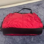 Burberry . Red Nylon Tote Bag Photo 7