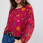 Free People Wild Flower Honey Blouse Photo 1