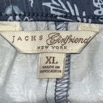 Jachs Girlfriend Woman’s Jach’s Girlfriend Blue Floral Print  Shorts X-Large Photo 7