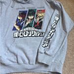 My Hero Academia Unisex Grey Graphic Hoodie. Size Medium Photo 6