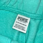 PINK - Victoria's Secret VS PINK Everyday Lounge Skinny Jogger Teal Ice Foil Shine Logo! Photo 3
