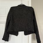 Elie Tahari  Black Tweed Blazer Jacket Photo 6